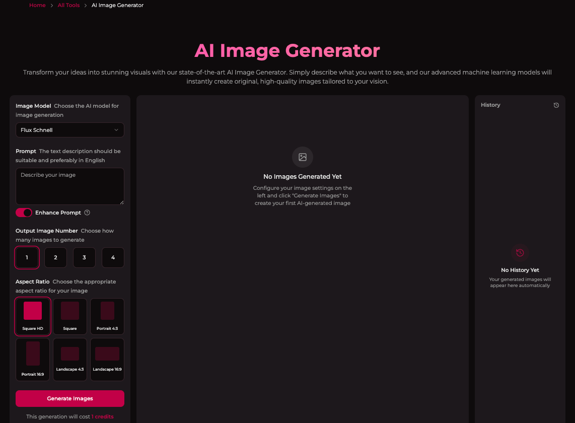 Flux Image Generator