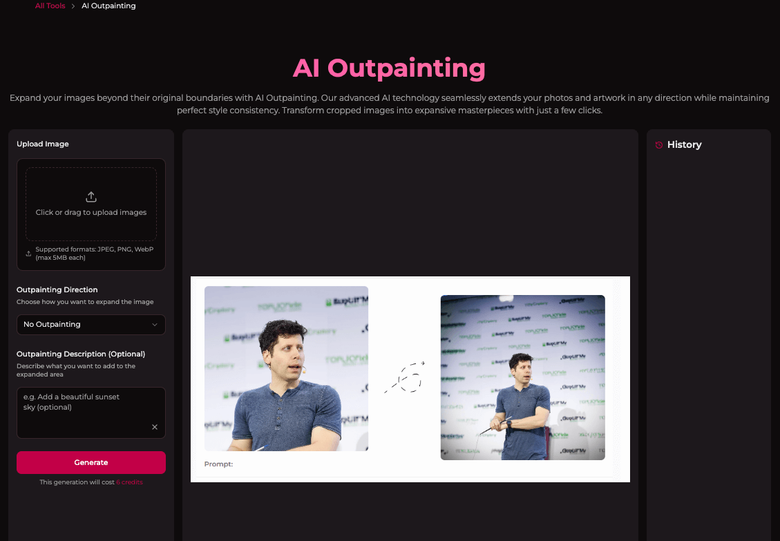AI Outpainting