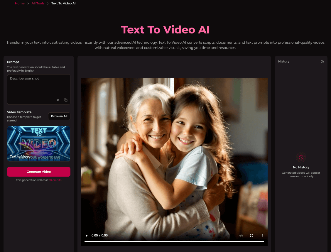 Text to Video AI